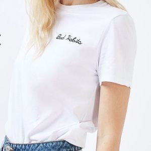 ⚡️Flash Sale⚡️Topshop Bad Habits T-Shirt